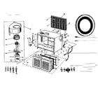 Kenmore 56561940 functional replacement parts diagram