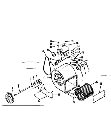 Viking blower assembly
