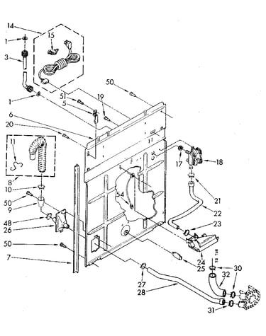 Rear panel