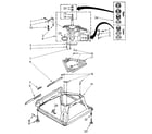 Kenmore 11081860700 machine base diagram