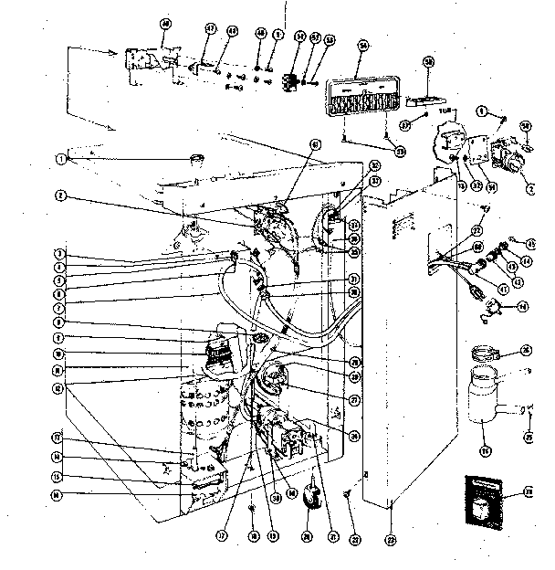 FRAME AND TUB DETAILS