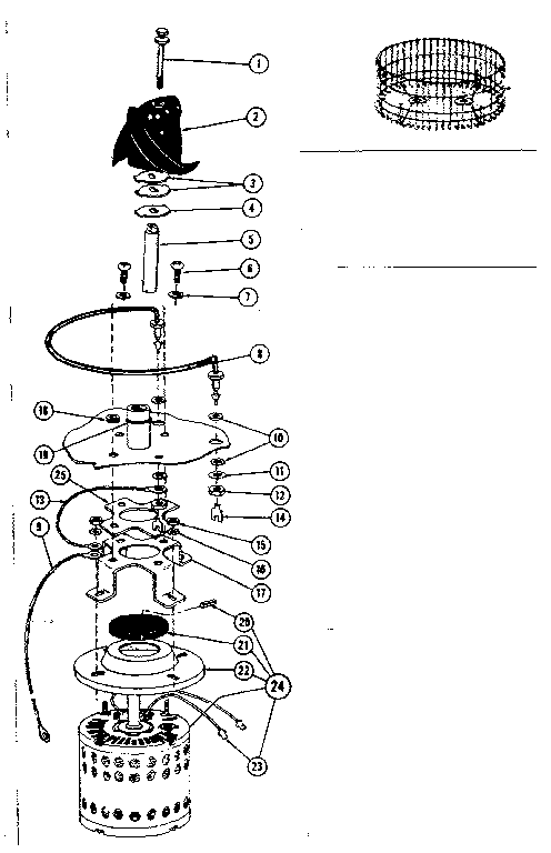 MOTOR, HEATER, AND IMPELLER DETAILS