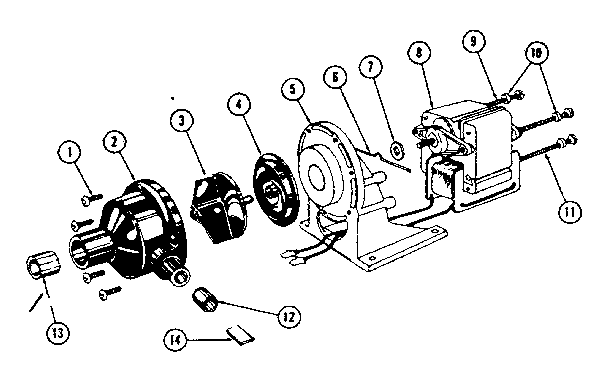 802356 PUMP AND MOTOR ASSEMBLY