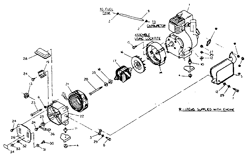 3600 watt ac generator