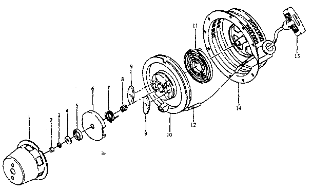 Recoil starter assembly