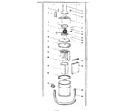 Craftsman 17846-SHOP VACUUM head filter assembly diagram
