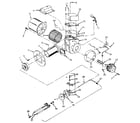 ICP NUOC125BK01 burner assembly diagram