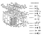 Sears 69660412 replacement parts diagram