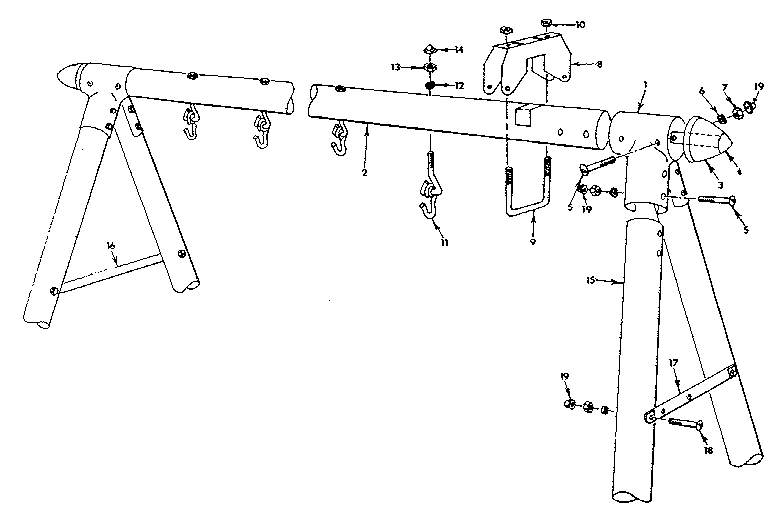 A-frame assembly