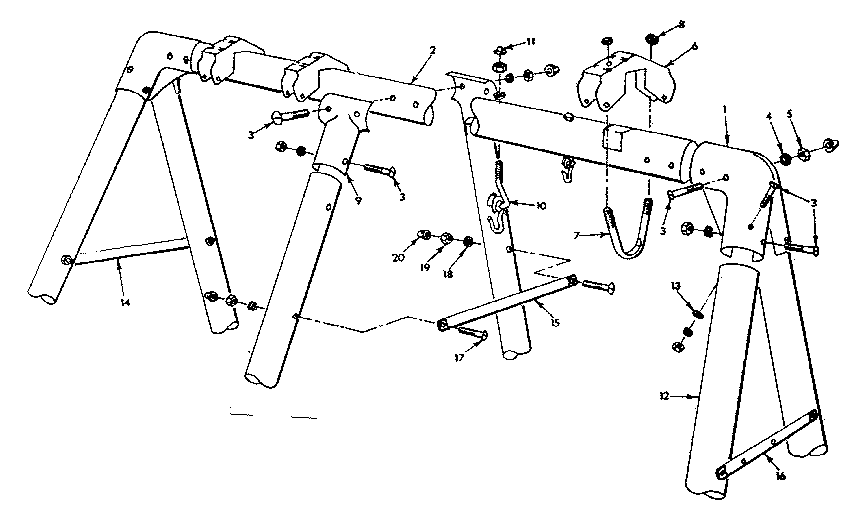 A-frame assembly