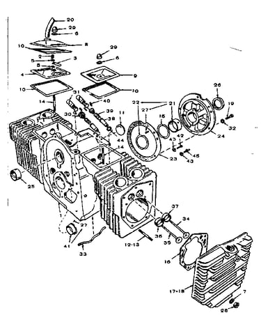 Cylinder block group
