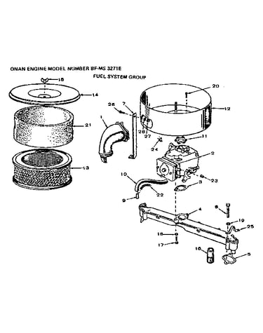 Fuel system group