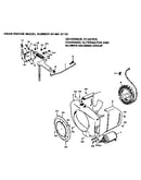 Governor, starter, charging alternator & blower housing grp.