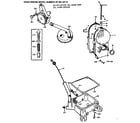 Onan BF-MS3271E gear cover, oil base and oil pump group diagram