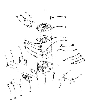 Carburetor group