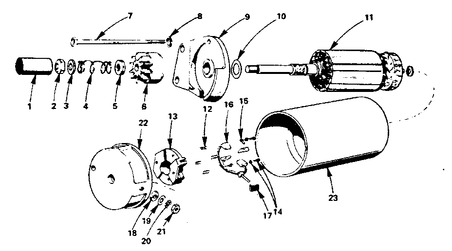 Starter parts group