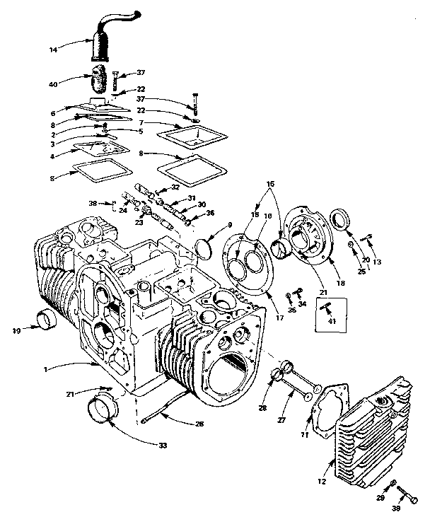 Cylinder block group