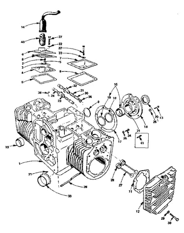 Cylinder block group