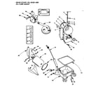 Onan BG-MS2980A gear cover, oil base and oil pump group diagram