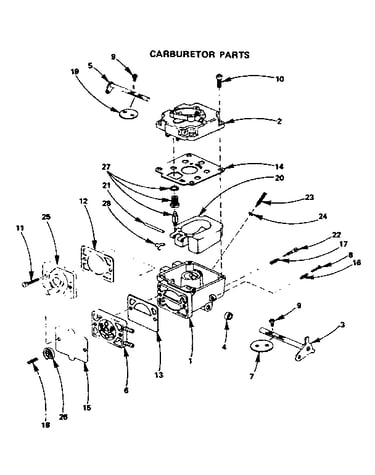 Carburetor parts