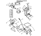 Onan BG-MS3270A gear cover, oil base and oil pump group diagram