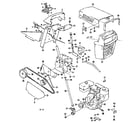 Craftsman 1318570 drive assembly and grill diagram
