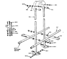 Sears 70172747-77 glide ride assembly diagram