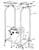 Dog swing assembly