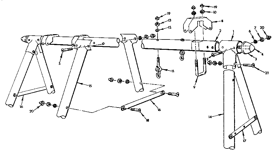 A-frame assembly