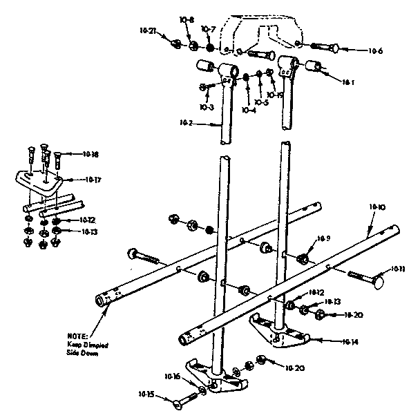 Glide ride assembly
