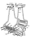 Lawn swing assembly