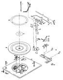 Parts above baseplate