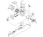 ICP NDOC125AH01 oil burner assembly diagram