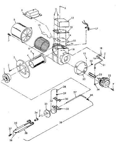 Oil burner assembly