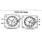 Kenmore 103240830 clock and timer diagram