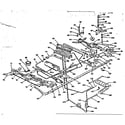 Kenmore 103248922 burner section diagram