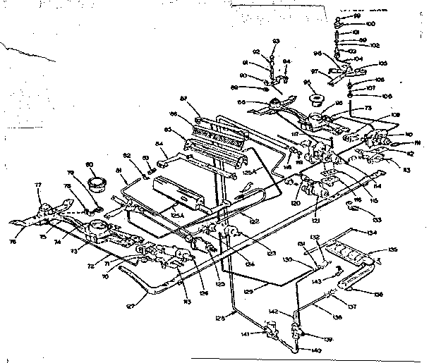 Burner section