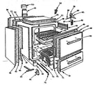 Kenmore 103251000 body section diagram