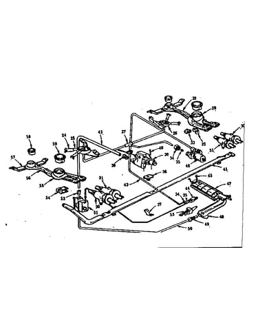 Burner section