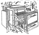 Kenmore 103252010 body section diagram