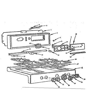 Backguard and main top