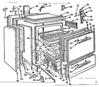 Kenmore 103252011 body section diagram