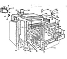 Kenmore 103253000 body section diagram