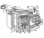 Kenmore 103253010 body section diagram