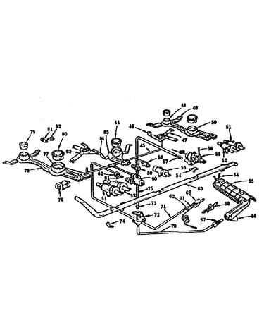 Burner section