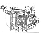 Kenmore 103253011 for body section diagram