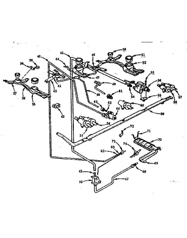 Burner section
