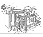Kenmore 103254010 body section diagram