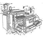 Kenmore 103255060 body section diagram