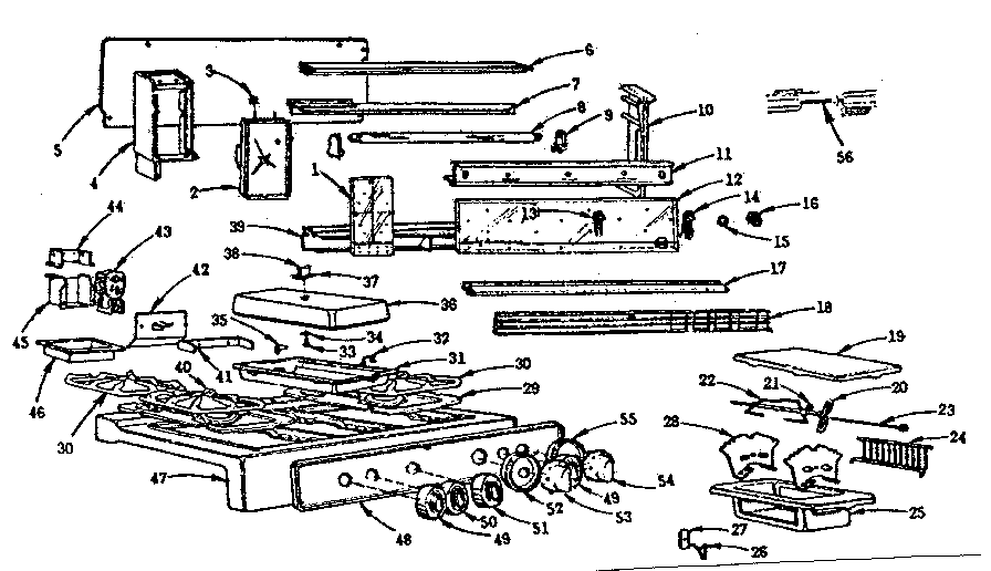 BACKGUARD AND MAIN TOP